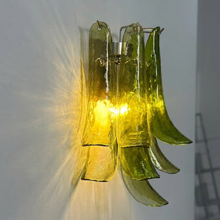 مصباح Petalo Glass الحائط
