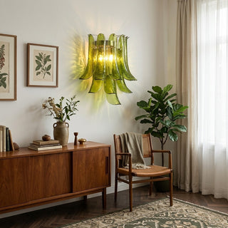 مصباح Petalo Glass الحائط