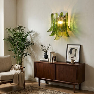 مصباح Petalo Glass الحائط