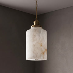 Lacquered Burnished Brass & White