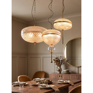 Paleriana Drop Glass Pendant Lamp