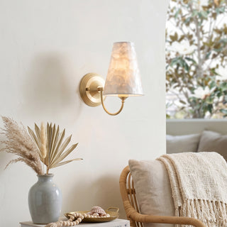 Paloma Textured Shell Sconce