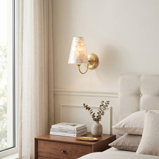 Paloma Textured Shell Sconce
