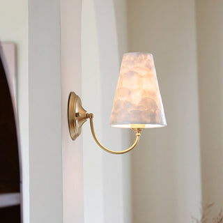 Paloma Textured Shell Sconce