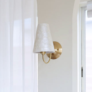 Paloma Textured Shell Sconce
