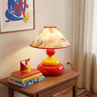 Pangea Pop Color-Block Table Lamp