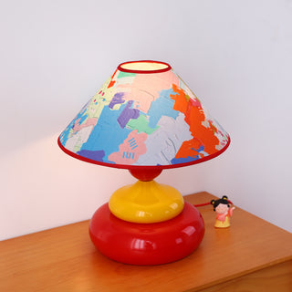 Pangea Pop Color-Block Table Lamp
