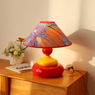 Pangea Pop Color-Block Table Lamp