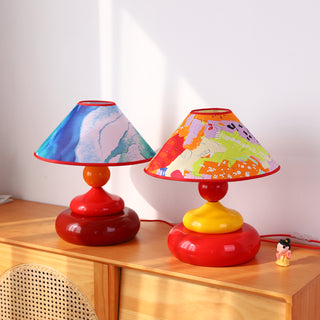 Pangea Pop Color-Block Table Lamp