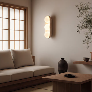 Paola Travertine Wall Light