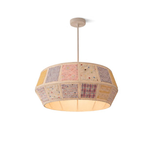 Penelope Patchwork Fabric Pendant Lamp