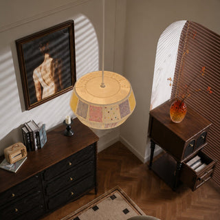 Penelope Patchwork Fabric Pendant Lamp