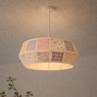 Penelope Patchwork Fabric Pendant Lamp
