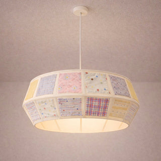 Penelope Patchwork Fabric Pendant Lamp