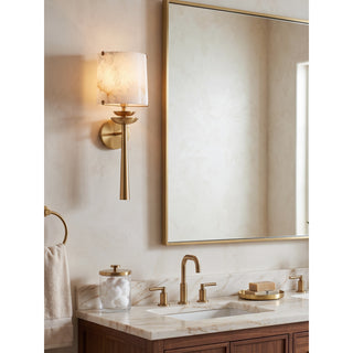 Petra Alabaster Torch Sconce