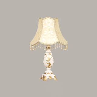 Petunia Resin Table Lamp 12.2″
