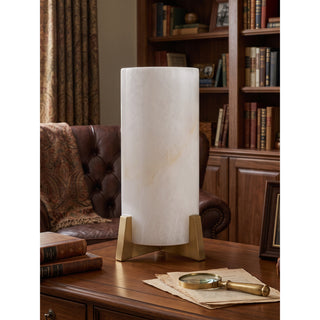 Phaeron Alabaster Pillar Table Lamp – detail 11