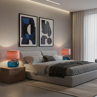 Pillowfort Glass Table Lamp