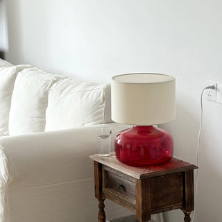 Pillowfort Glass Table Lamp