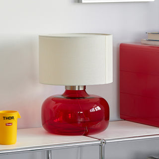 Pillowfort Glass Table Lamp