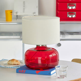 Pillowfort Glass Table Lamp