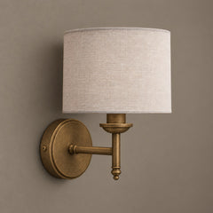 Antiqued Bronze & Off-White