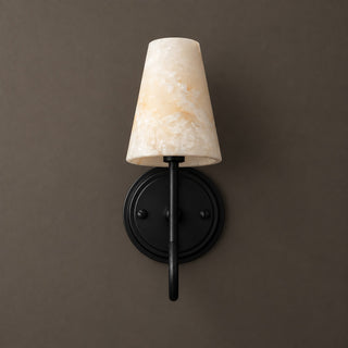 Aethel Tapered Alabaster Sconce