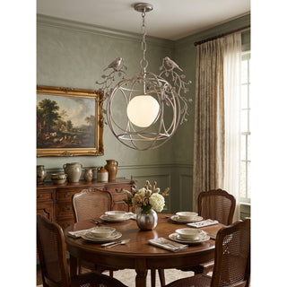 Avionet Songbird Brass Chandelier – detail 12
