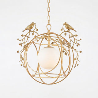 Avionet Songbird Brass Chandelier – detail 16