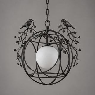 Avionet Songbird Brass Chandelier – detail 14