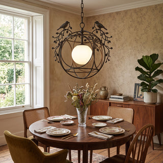 Avionet Songbird Brass Chandelier – detail 3