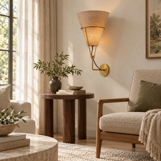 Briolet Cone Wall Sconce