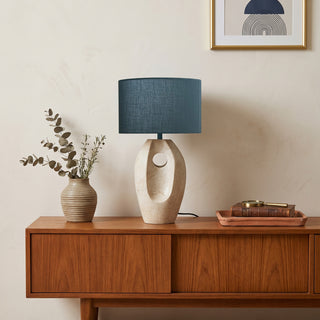 Caelon Faceted Marble Table Lamp – detail 5