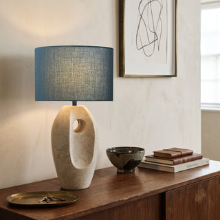 Caelon Faceted Marble Table Lamp – detail 6