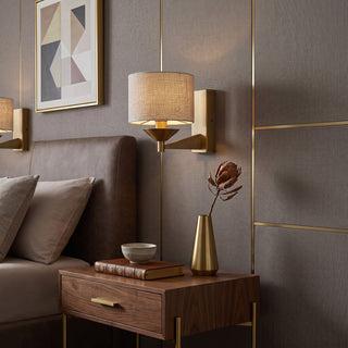 Daelen Linen Wall Sconce
