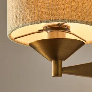 Daelen Linen Wall Sconce