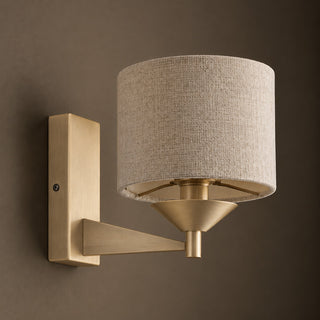 Daelen Linen Wall Sconce
