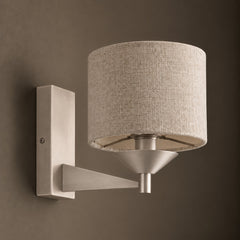 Satin Nickel & Off-White