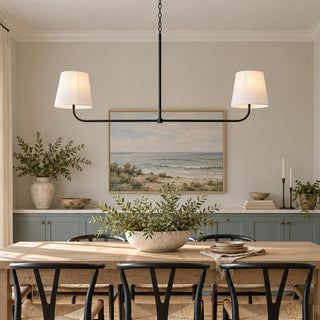 Lampadario a bracci sottile Davenis
