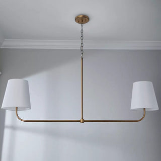 Lampadario a bracci sottile Davenis