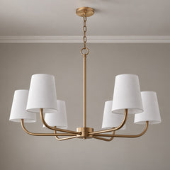 6灯: D 33.9″ x H 20.9″ / D 86cm x H 53cm