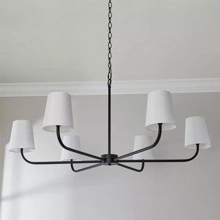 Lampadario a bracci sottile Davenis