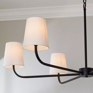 Lampadario a bracci sottile Davenis