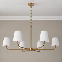 6灯: D 47.6″ x H 20.9″ / D 121cm x H 53cm