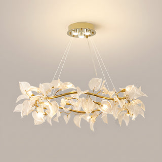 Faelis Botanical Glass Chandelier