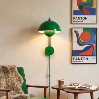 Flowerpot VP9 Plug-in Wall Sconce