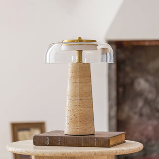 Gratto Travertine Tafellamp