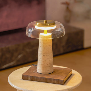 Gratto Travertine Tafellamp