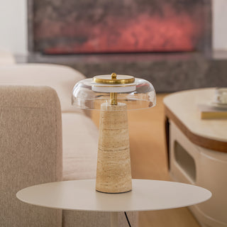Gratto Travertine Tafellamp