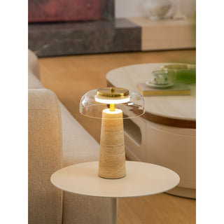 Gratto Travertine Tafellamp